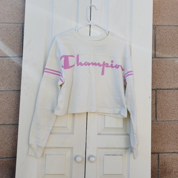 Champion Tops - Champion Heavyweight Jersey Long Sleeve Tee size Small